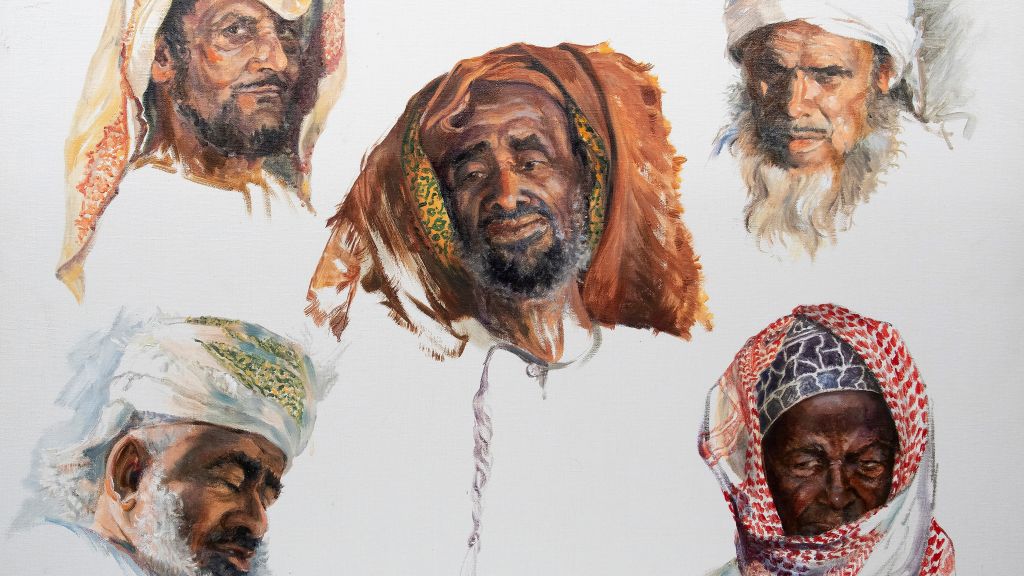 Folkert Post, Midlum, olieverf op doek