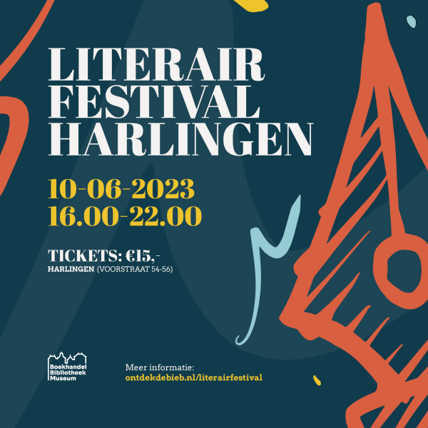 Literair Festival Harlingen 10 juni 2023