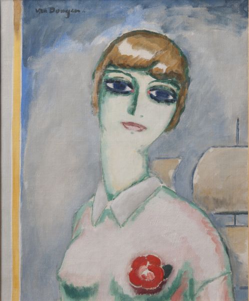 Kees van Dongen, 'Femme à la rose'